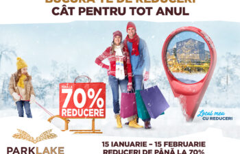 La ParkLake Shopping Center începe anul cu reduceri surprinzătoare și evenimente inedite