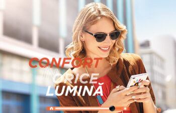 LENTILELE TRANSITIONS® SE ADAPTEAZA IN FUNCTIE DE LUMINA