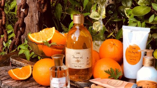 Divele aleg întotdeauna Ginger Orange de la Sabon