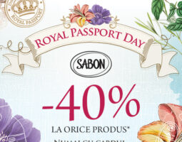 Răsfăț Royal: 40% discount la toate produsele Sabon