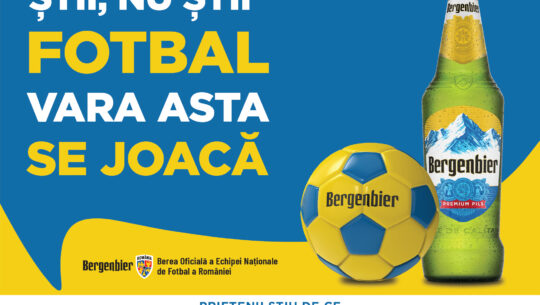 Bergenbier lansează campania „Știi nu știi fotbal, vara asta se joacă”, dedicată Campionatului Mondial de Fotbal 2026
